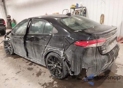 2020 Toyota Corolla Se Nightshade Edition from USA, damaged, VIN 5YFS4RCE6LP048749